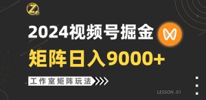 【蓝海项目】2024视频号自然流带货，工作室落地玩法，单个直播间日入9000+-课界网